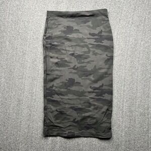 Sanctuary Pencil Skirt Women Medium Grey Camo Camouflage Stretch Midi